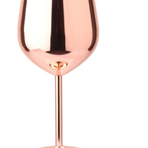 Rose Gold Wine Glass
