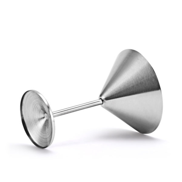 Silver Martini Glass - Image 2