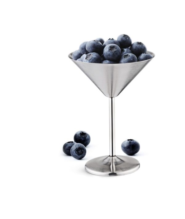 Silver Martini Glass