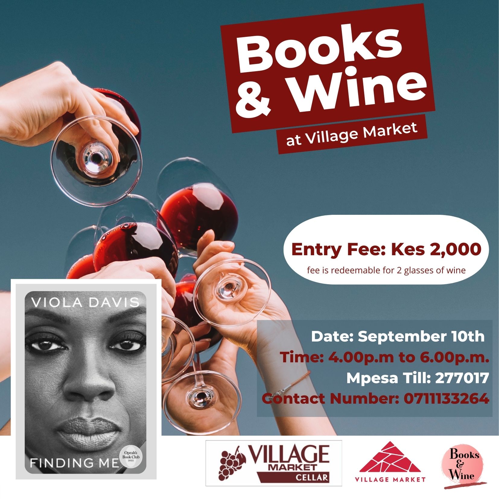 Books & Wine September